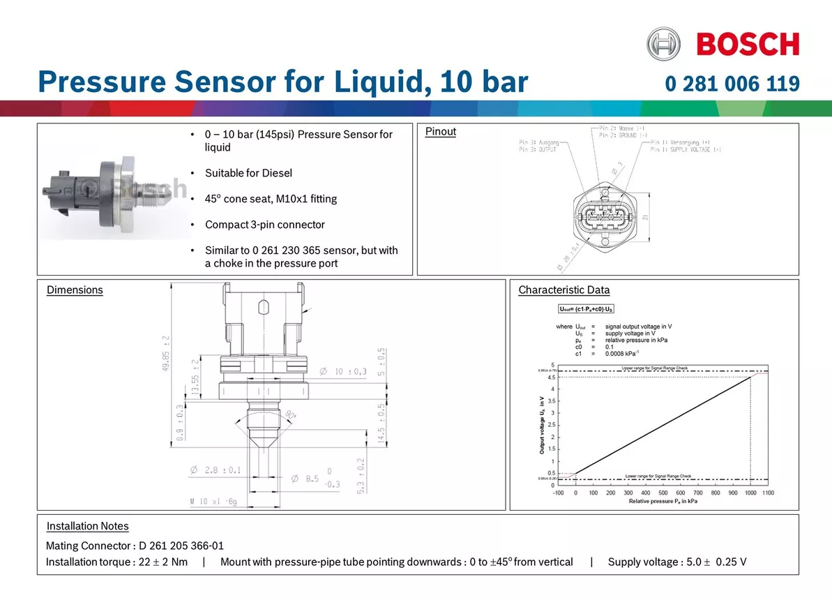 BOSCH 0 281 006 119 - 1