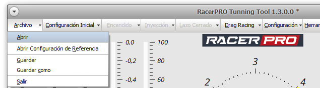 Menu Archivo